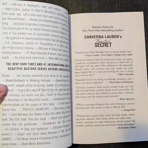 Beautiful Secret by Christina Lauren - Picture 3 of 5